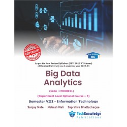 Big Data Analytics Final year Sem 8 IT Engg Techknowledge